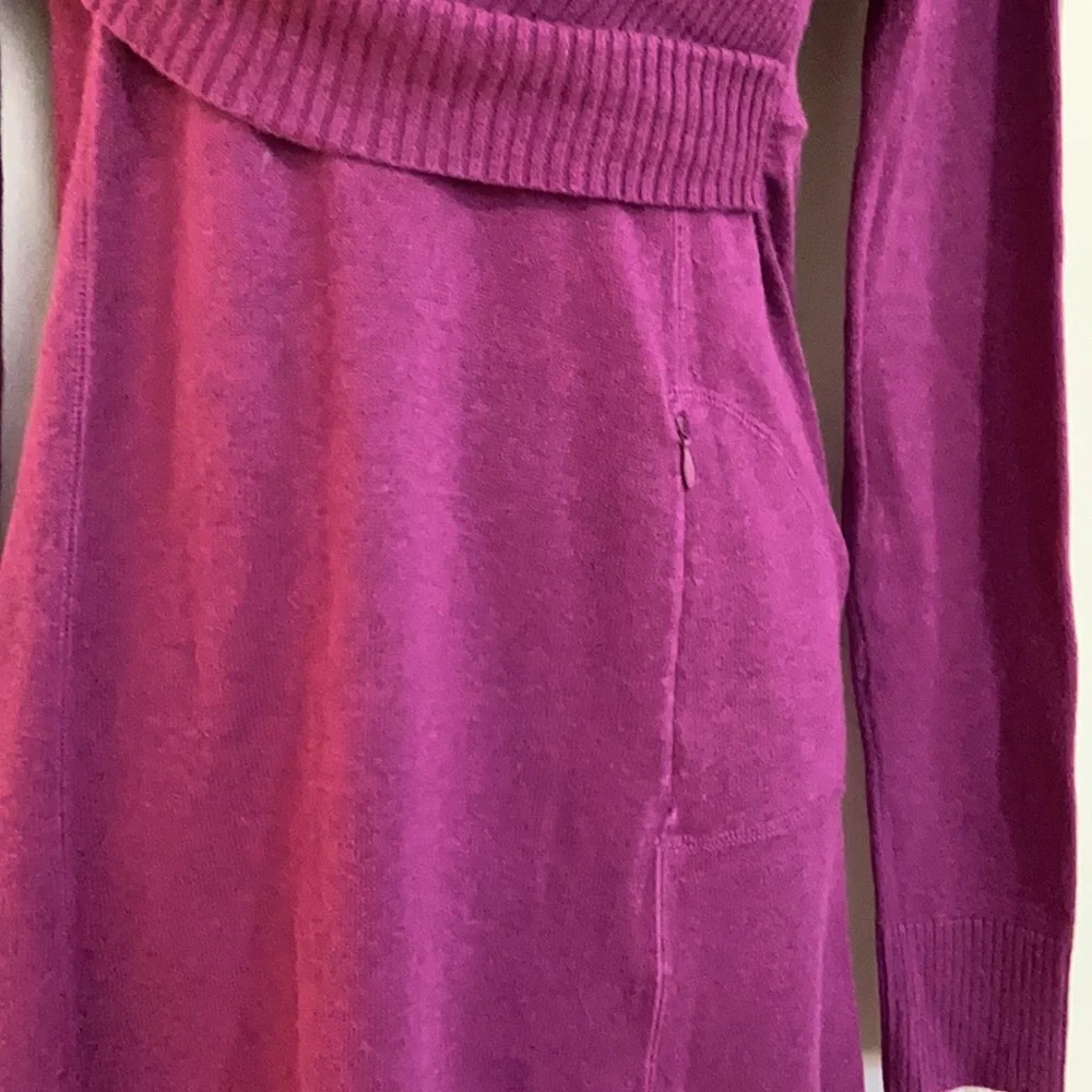 Athleta magenta pink sweater dress S - Picture 3 of 3